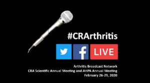 CRArthritis Event Promo Graphic