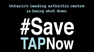 #SaveTAPNow Promo Graphic