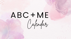ABC + ME Calendar Graphic